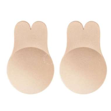 BH Tempel Nipple Cover Pad Bulat Bra Tempel Push up Kelinci 033672 Brown XXL