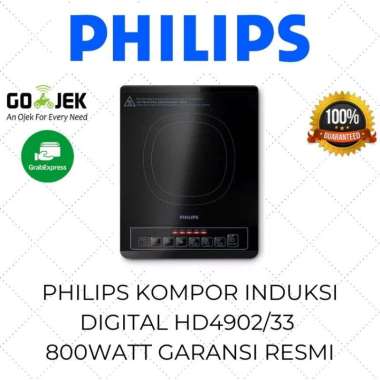 Philips Kompor Listrik Induksi Low Watt Digital HD4902/33 / Kompor Listrik Induksi Satu Tungku daya Rendah Murah Original