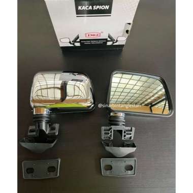 Kaca Spion Kijang Super - Isuzu Panther Chrome Kecil Emgi Kiri
