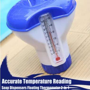 Pool dispenser kaporit klorin thermometer perawatan kolam renang