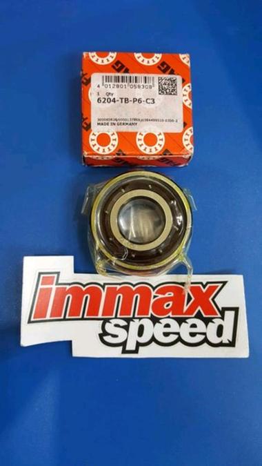 Bearing Lahar FAG 6204 Tbp63 6204Tb.P63 Hispeed Hi Speed German Jerman C3 C4 Silver