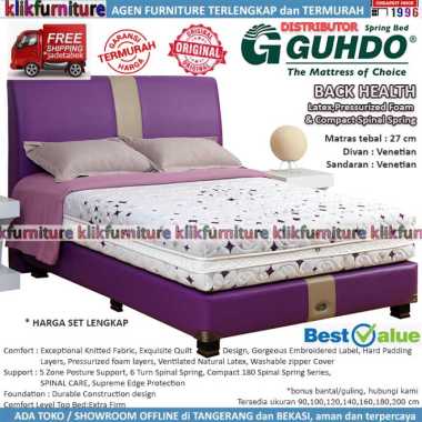 (1 Set) Springbed Guhdo BACK HEALTH Latex Venetian Style 140 x 200