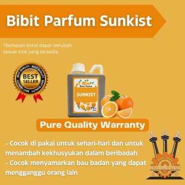 bibit biang parfum aroma jeruk sunkist murni original 100ml