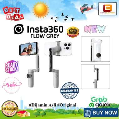 Insta360 Flow Smartphone Gimbal Stabilizer Creator Kit Gray
