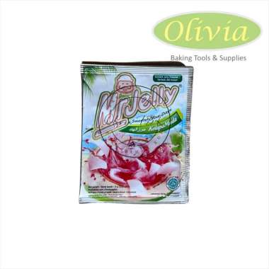 Mr Jelly Reguler Jeli Bubuk Buah / Vla Instant Powder Grosir Murah Kelapa Muda