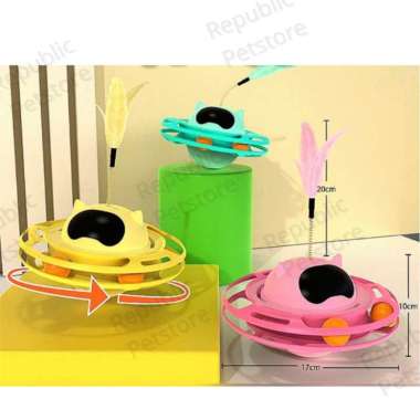 Mainan Kucing Bola Putar Auto Balancing - Cat Toy TY65