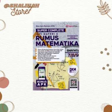 Super Complete Inti Materi & Rumus Matematika Smp/Mts Kelas 7,8,9