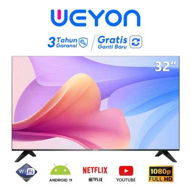 WEYON ANDROID TV LED 32inch smart tv digital Android WEYON 32S
