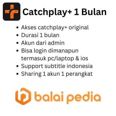 Cathplay+ 1 Bulan Sharing & Private 1 Bulan Sharing