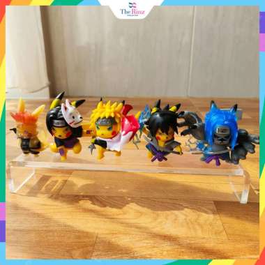 Action Figure Pikachu Pokemon Costume Naruto Figure / Minato / Sasuke / Itachi