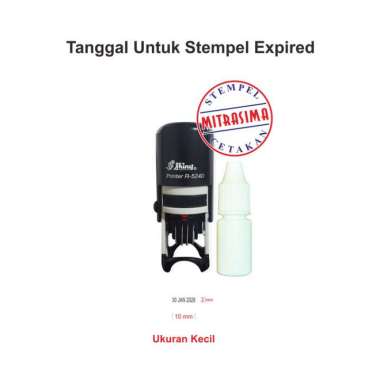 Stempel Expired untuk Tanggal kadaluarsa produk kecil