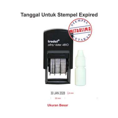 Stempel Expired untuk Tanggal kadaluarsa produk besar