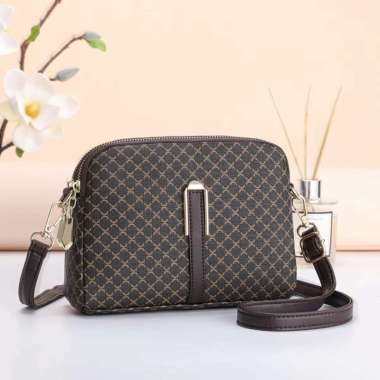 ZS Tas Selempang Wanita Import SlingBag Import Termurah Tas Jakarta GO7850 BQ3066 JT46111 LT1857 Cof