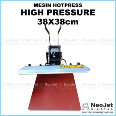 Mesin Press DTF 3838 Sliding Alat Heatpress Baju Slide Tarik 38x38 cm