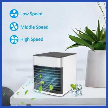 AC MINI USB Mini Portable Air Cooler Universal AC Mini USB Portable with LED BARU