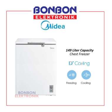 Midea Chest Freezer 149L HS-186CNK / HS186CNK Freezer Box