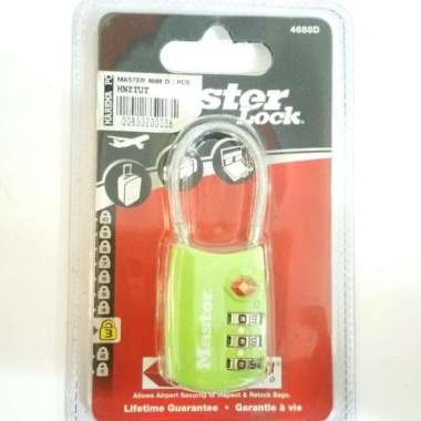 Gembok Koper Master Lock 4688 D