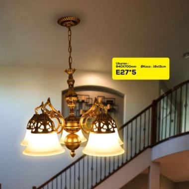 Lampu Gantung Hias Klasik Modern Lampu Antik Chandelier