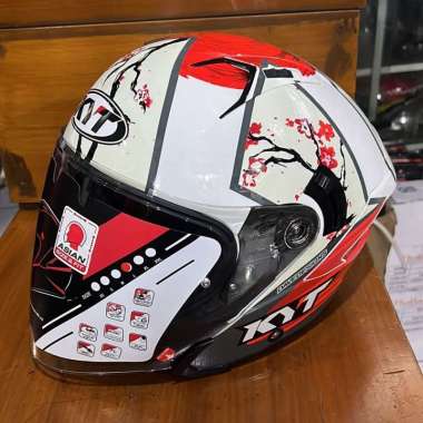 Helm KYT NFJ Xavi Sakura Original XL