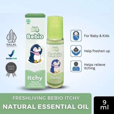 Freshliving Bebio By Fresh Care Essential Oil 9ml - Flu Pilek Batuk Gatal Perut Kembung Bayi Anak | 