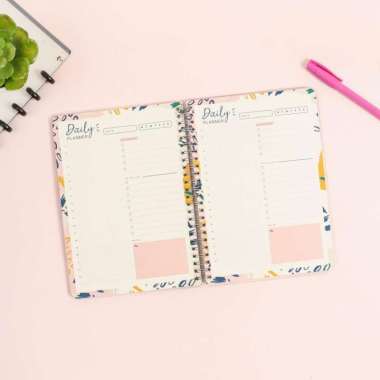 Bukuqu Notebook Spiral A5 - SM019 Daily Planner 2022