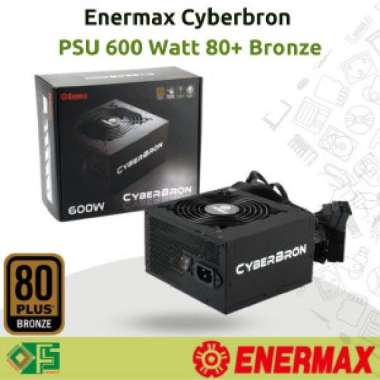 PSU Enermax Cyberbron 600 Watt 80 Plus Bronze Power Supply 600W