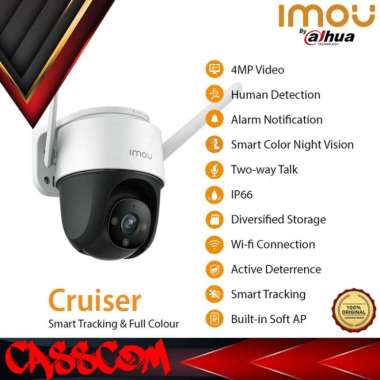 IMOU IP Camera Cruiser 4MP Smart Tracking & Night Vision IPCam Outdoor