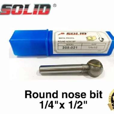 Mata router mata profil 208-021 SOLID Round nose bit bits cutting ball