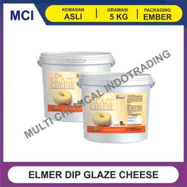 ELMER DIP GLAZE 5 KG - TOPPING DONAT PISANG NUGGET - CHEESE