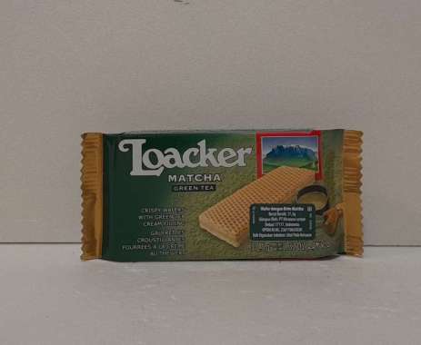 LOACKER WAFER MATCHA 37.5 GR