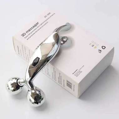 Alat Pijat Manual Alat Pijat Wajah 3D Solar Massager Face Roller - 3D BESAR