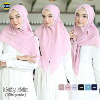 HIJAB JILBAB KHIMAR ZIPPER ZIDA / KHIMAR SIMPLE / KHIMAR CERUTY DUSTY