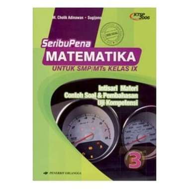 Buku Soal Seribupena Matematika Smp Kelas 3 Ktsp 2006 Erlangga