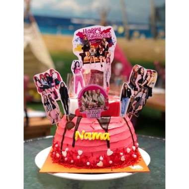 CAKE KARAKTER AMBYAR NEW BLACKPINK