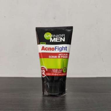 Sabun Cuci Muka Pria Face Wash Men Grooming Garnier Men Series Acno Scrub