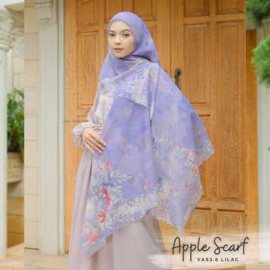 Hijabwanitacantik - Segiempat Apple Scarf | Hijab Voal Premium Lilac