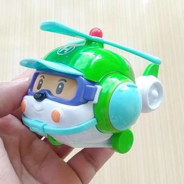 Mainan / Pajangan Figure Helly / Helicopter Robocar Poli Toys Bekas