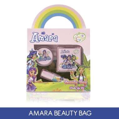 make up mainan anak perempuan kids makeup kosmetik beauty bag amara Multicolor