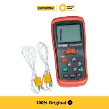 Krisbow Alat Ukur Digital Thermometer Dual Input 50-1300C