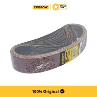 Krisbow Amplas Sandbelt 50X686 Mm 60 Grit Set 10 Pcs
