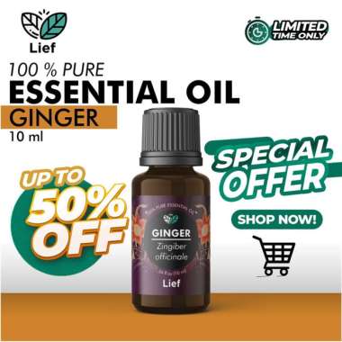 Ginger Oil - 10Ml Minyak Atsiri Jahe - Lief Essential Oil