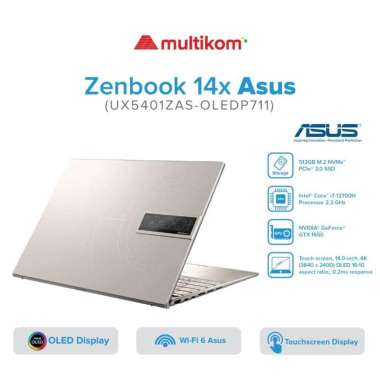 Asus ZenBook 14X OLED SPACE ED UX5401ZAS OLEDP711 i7-12700H 16GB TOUCH