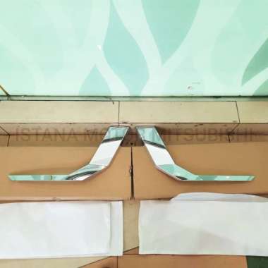 LIST CHROME BAWAH BUMPER BEMPER DEPAN MITSUBISHI NEW XPANDER 2022 - SEAESAW KIRI