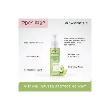 PIXY Glowssentials Face Mist Vitamin Infused Brightening Mist | Vitamin Infused Protecting Mist 60ml