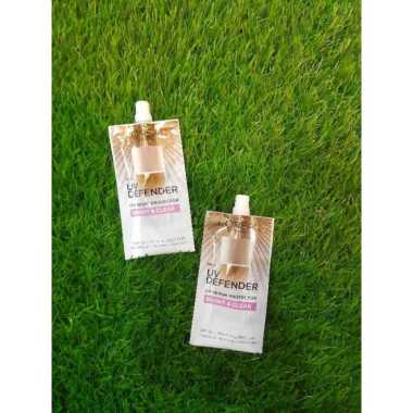 Sunscreen L'oreal / L'oreal UV Perfect SPF 50 PA ++ Loreal UV serum protector Bright&clear sachet