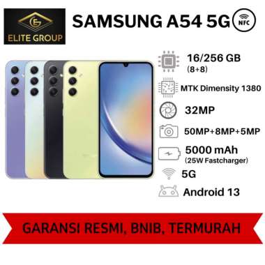 SAMSUNG A54 5G 8/128 GB &amp; 8/256 GB GARANSI RESMI SAMSUNG INDONESIA A54 8/256 LIME