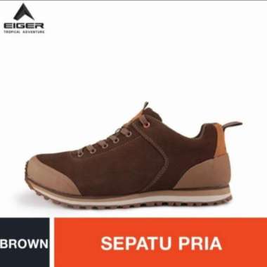 Eiger Vibram Bugle Shoes Original Sepatu Casual Pria 39 brown