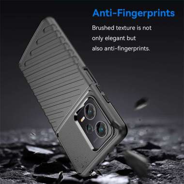 Soft Case Redmi NOTE 12 PRO 5G - Casing Redmi NOTE 12 PRO Case Armor Redmi Note 12 4G Hitam