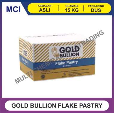 KORSVET GOLD BULLION FLAKE PASTRY (SHORTENING) 15 KG