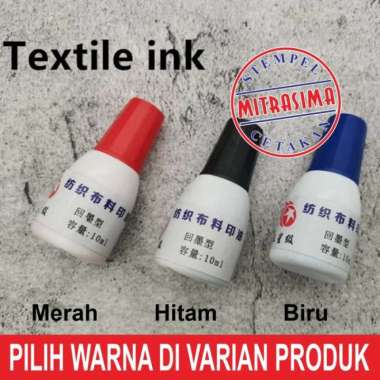 Tinta khusus kain (Textile) Hitam